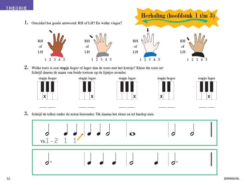 Piano Adventures® Level 1 Lesson & Theory Book with CD 6