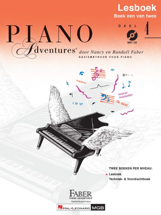 Piano Adventures® Level 4 Lesson & Theory Book with CD